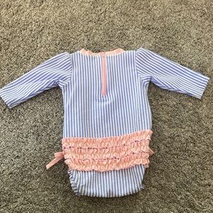 Rufflebutt baby bathing suit size 3-6 months